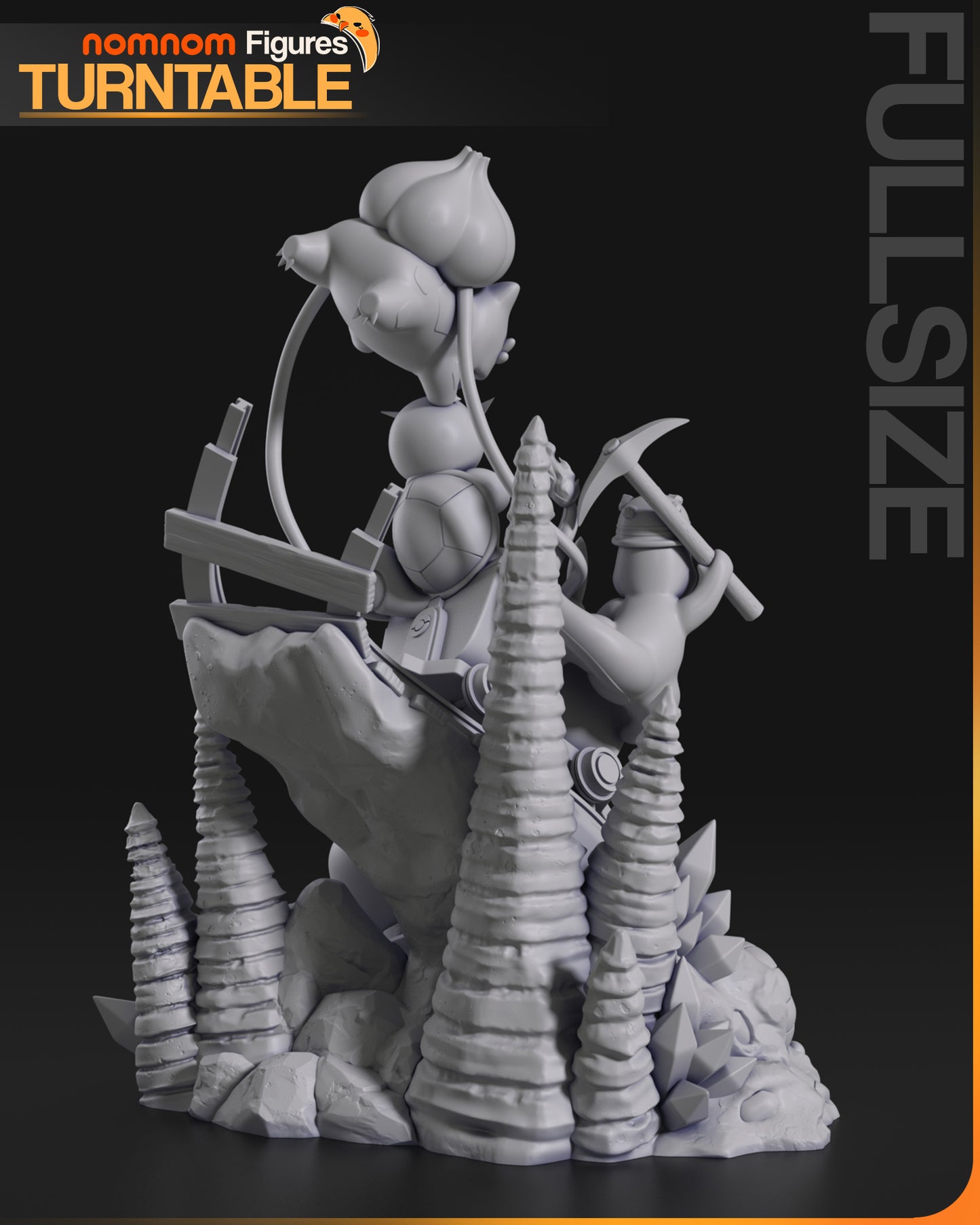 Unpainted Nom Nom Pikachu Pokemon