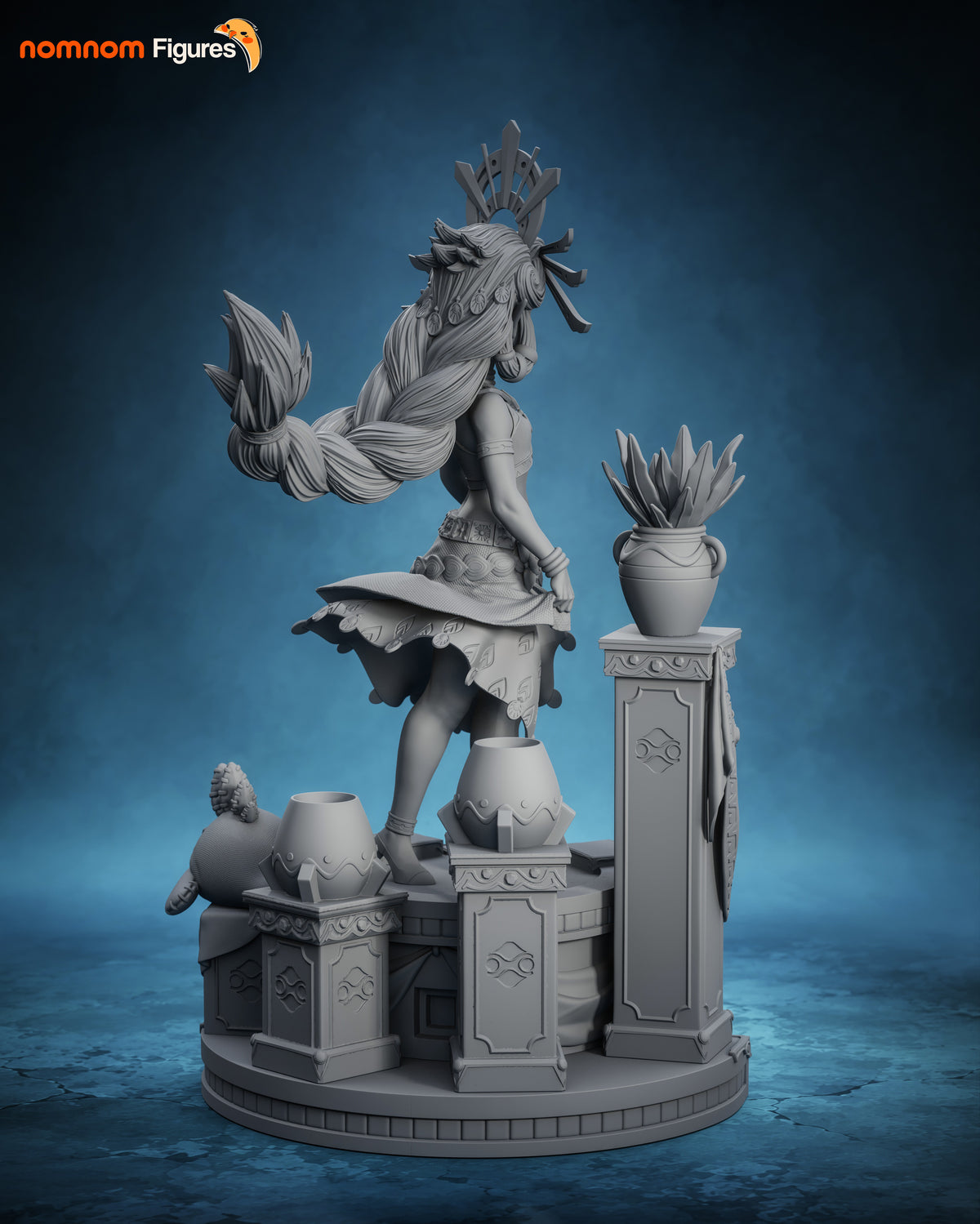 Unpainted Nom Nom Riju Breath of the Wild