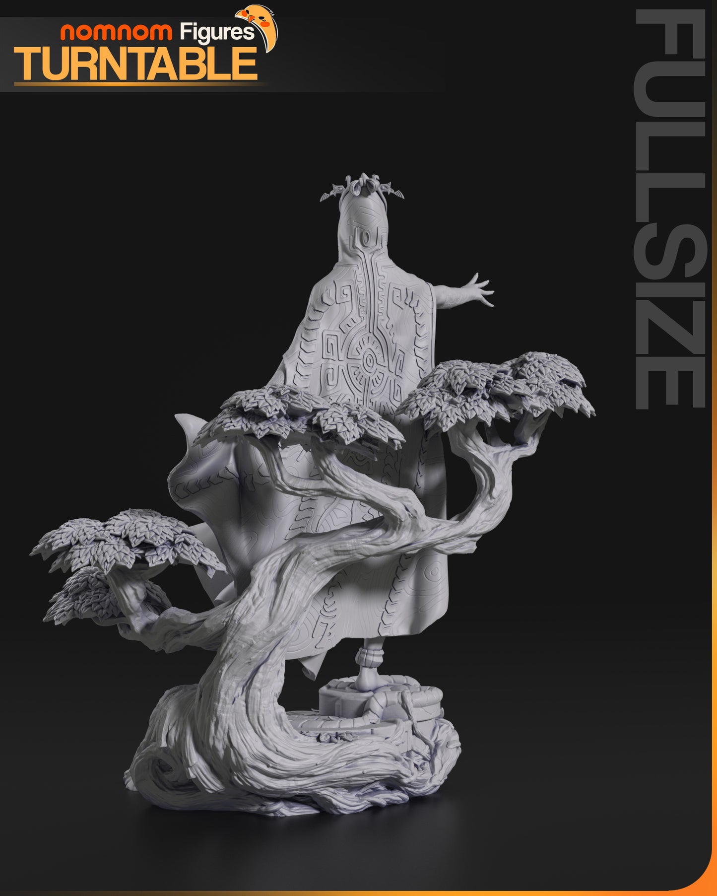 Unpainted Nom Nom Midna Legends of Zelda