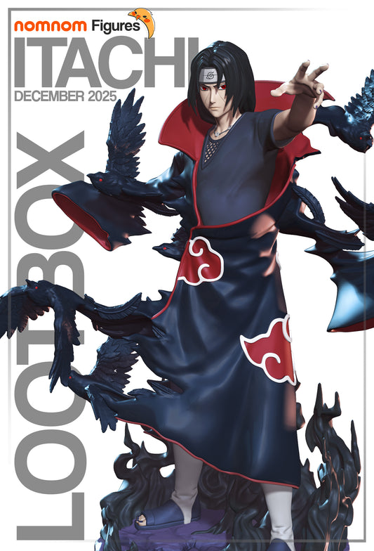 Unpainted Nom Nom Uchiha Itachi Naruto Shippuden