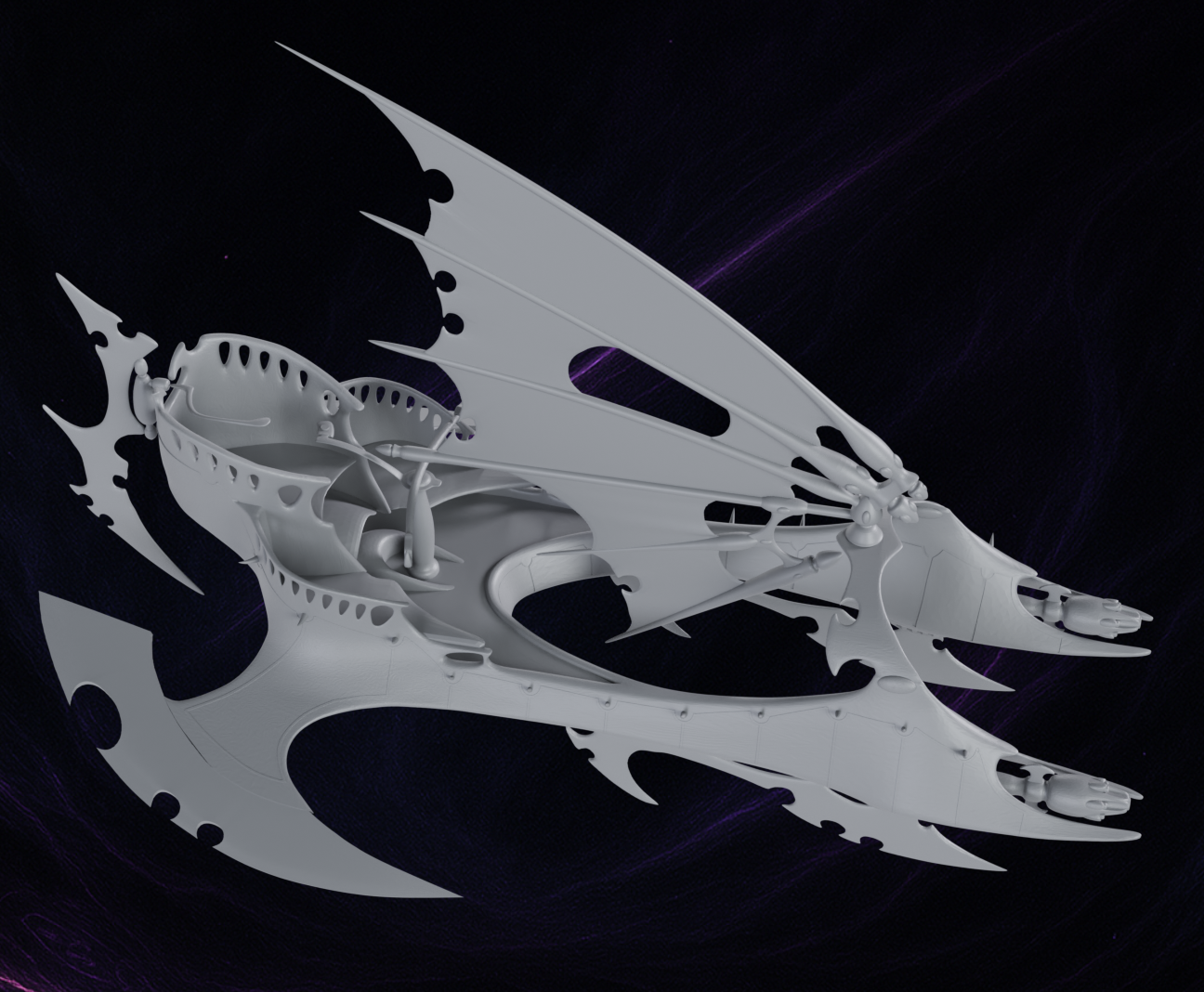 Unpainted Evil Ship or Torture