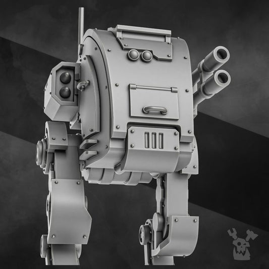 Unpainted-small-Stomper-Mech image 0