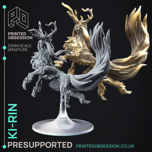 Unpainted Ki Rin image 0