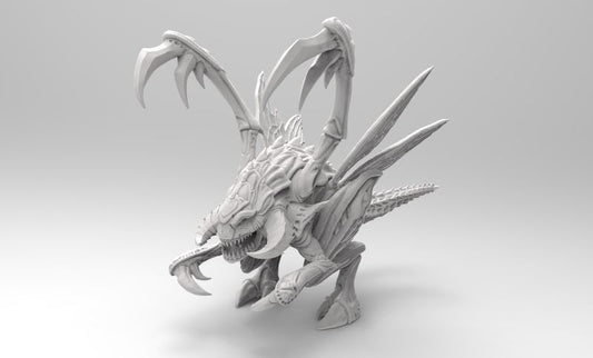 Unpainted StarCraft2 Zergling image 0