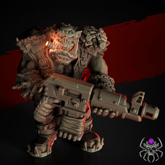 Unpainted Ork Guy image 0