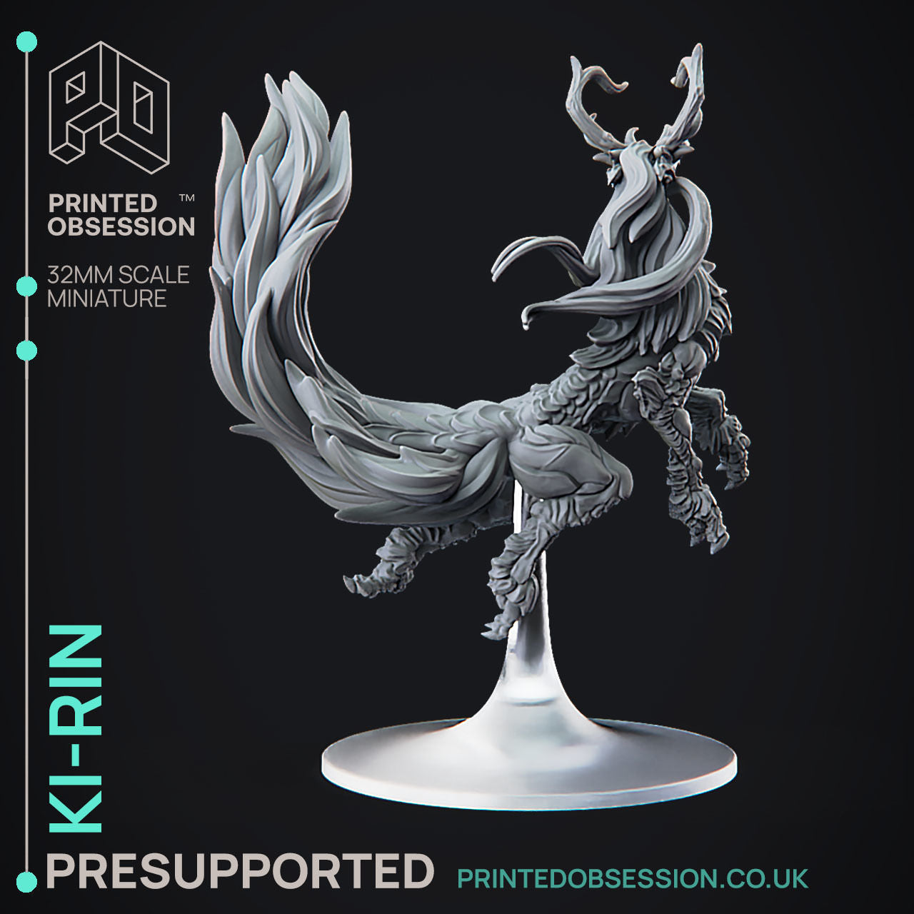 Unpainted Ki Rin image 2