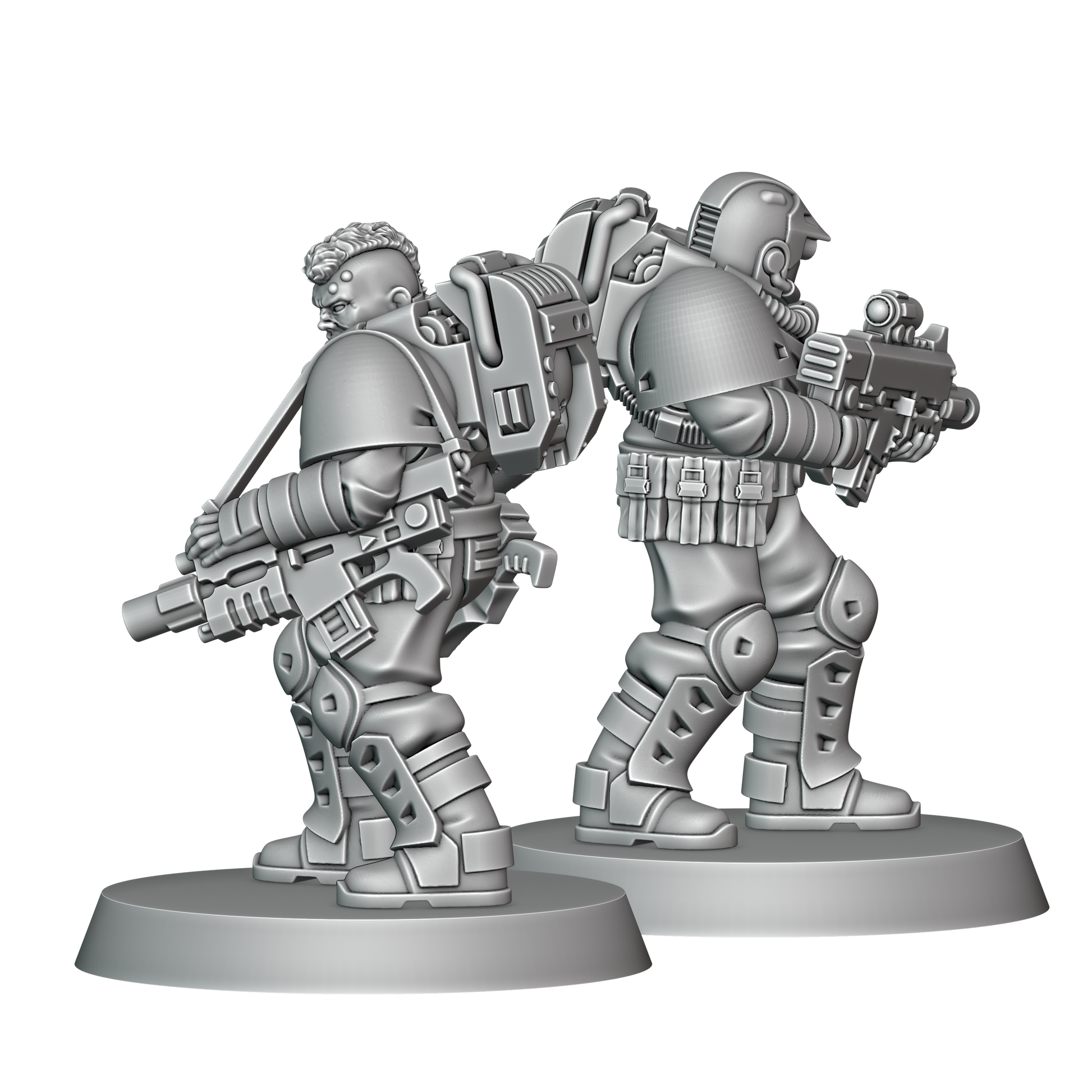 Unpainted Thunder Recon Rangers image 3