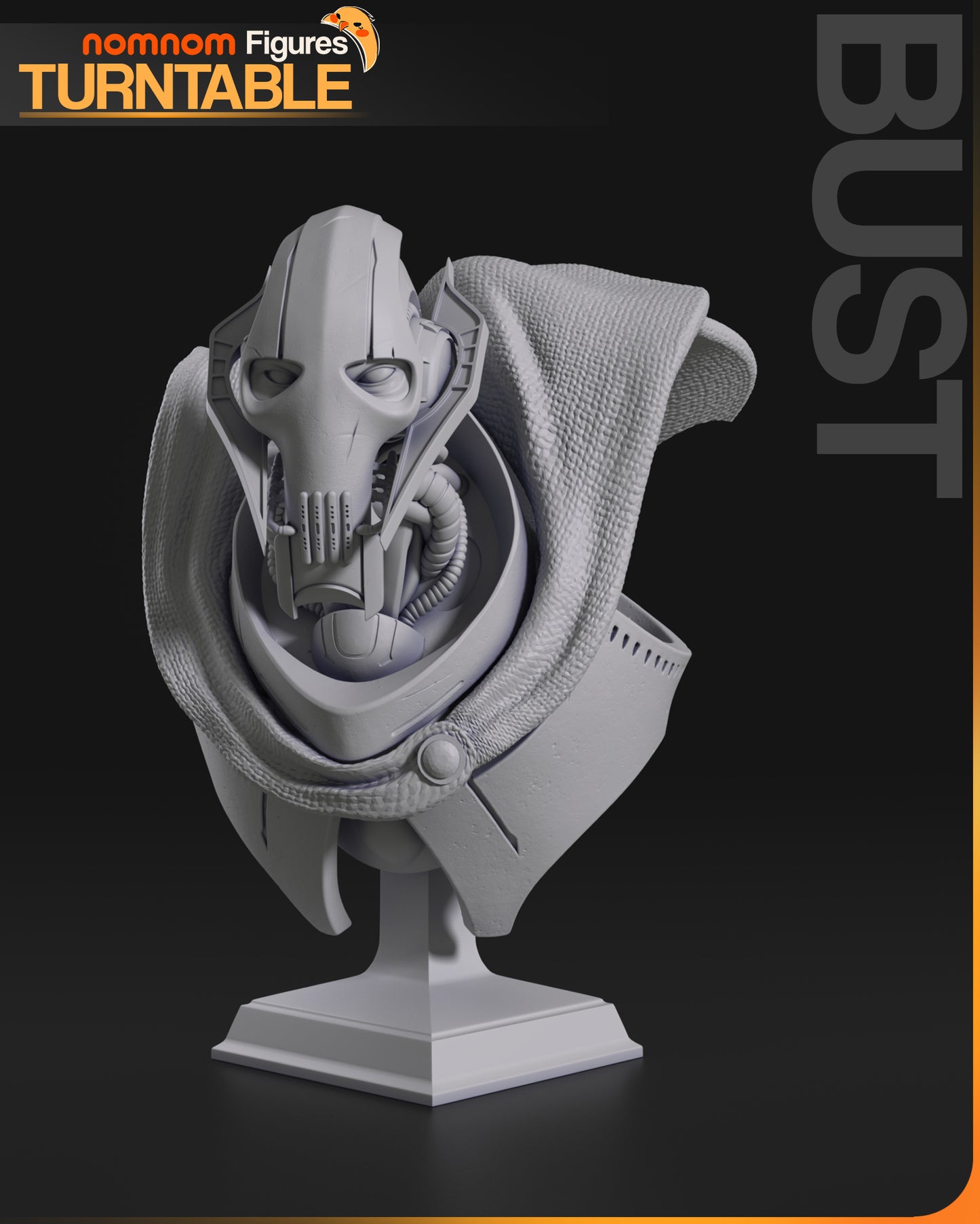 Unpainted Nom Nom General Grievous Star Wars Revenge of the Sith image 2