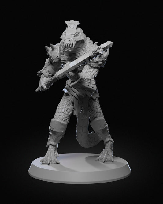 Unpainted Arak Soldier 02 image 0