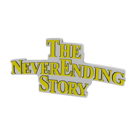 Unpainted Never Ending Story Sign 8 inches wide 4 inches tall image 0