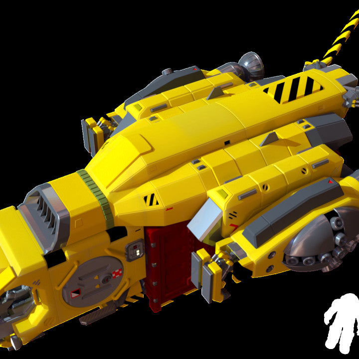 Unpainted 3D Printed Star Mule Carryall - Versatile Utility Vehicle image 1