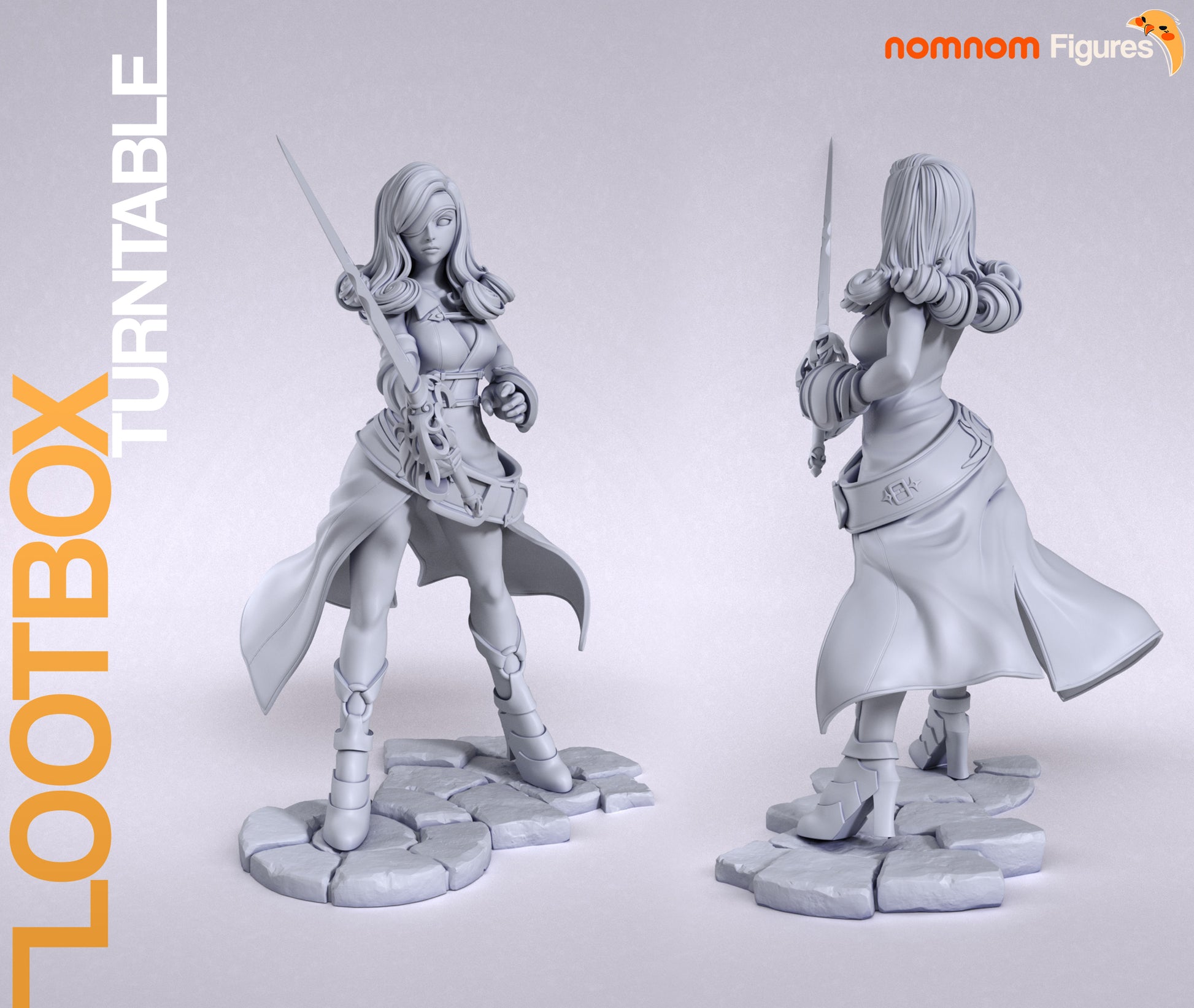 Unpainted Nom Nom Beatrix FFIX image 2