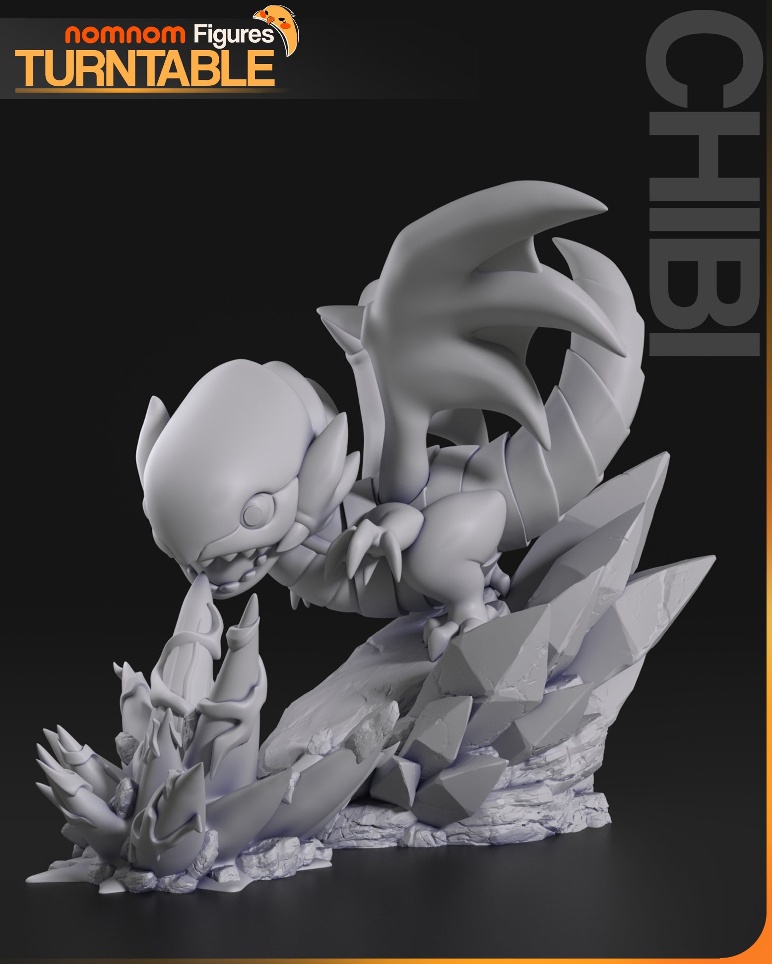 Unpainted Nom Nom Blue Eyes White Dragon Yu-Gi-Oh image 8