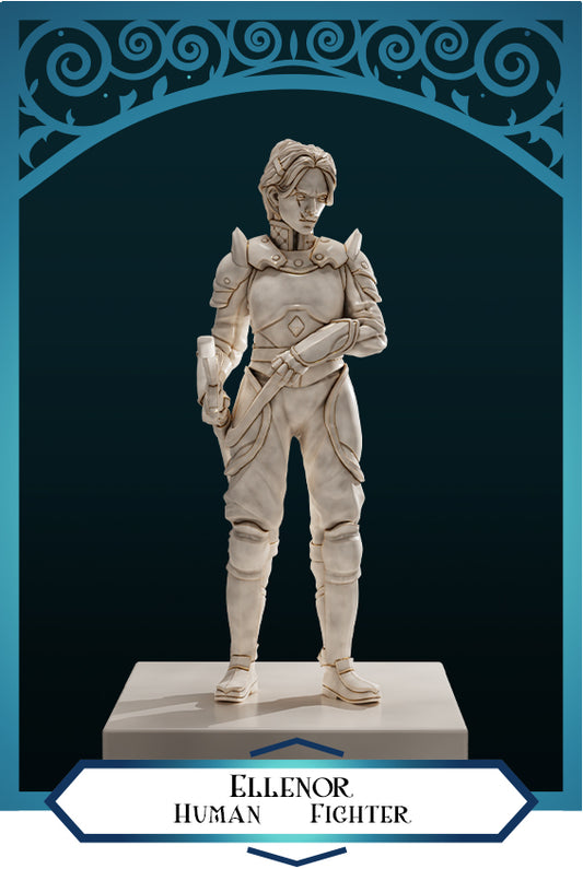 Unpainted Standing Woman image 0
