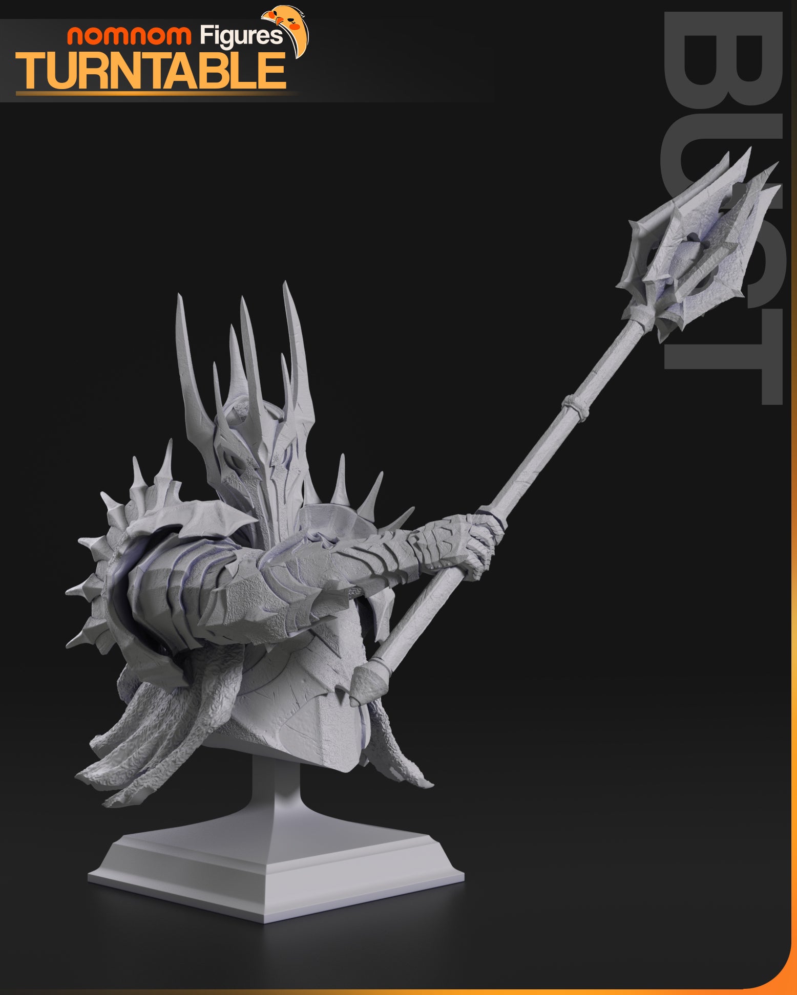 Unpainted Sauron LOTR image 7