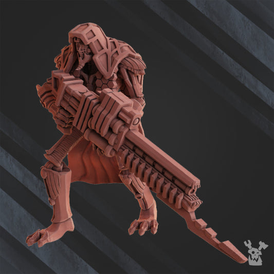 Unpainted Robot Legion Sniper image 0
