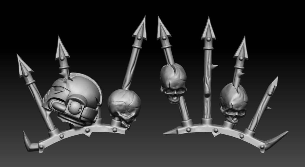 Unpainted Space Bug Terminators of Justice set of 5
