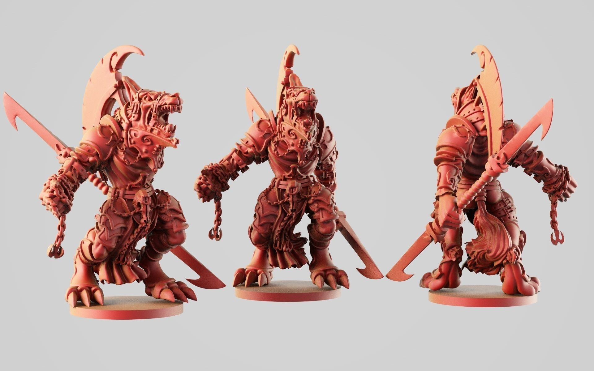 Unpainted Rha wolfman image 0