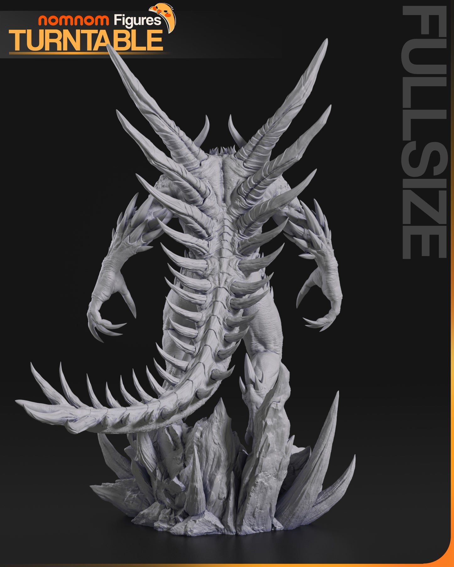 Unpainted Nom Nom Dark Lord Diablo image 3