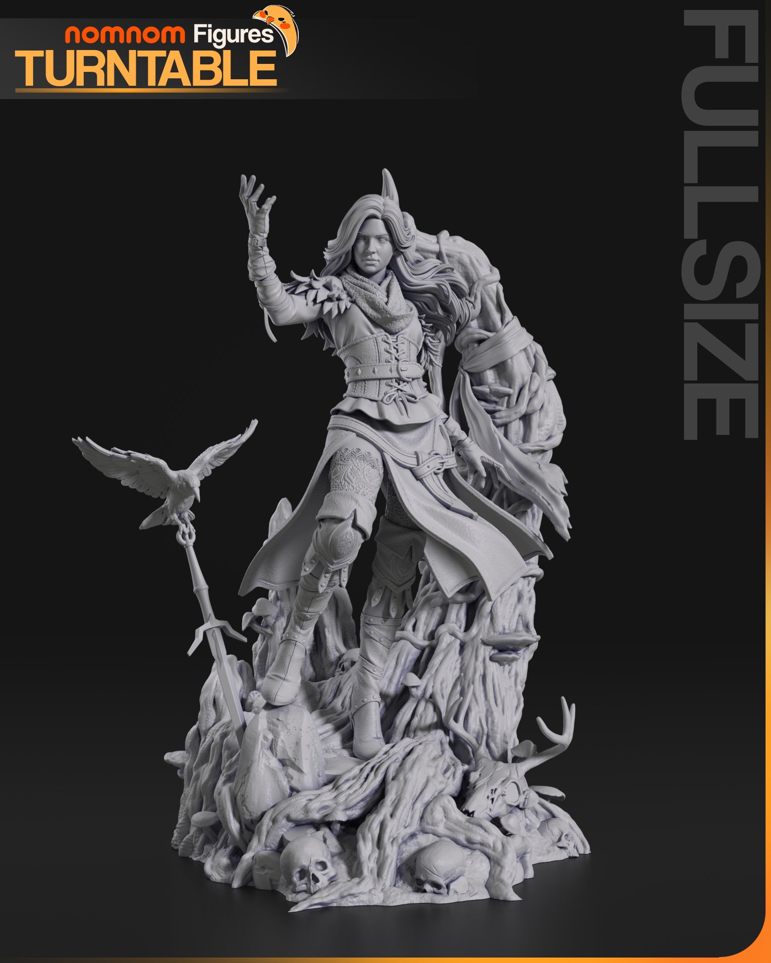 Unpainted Nom Nom Yennefer - Witcher image 5