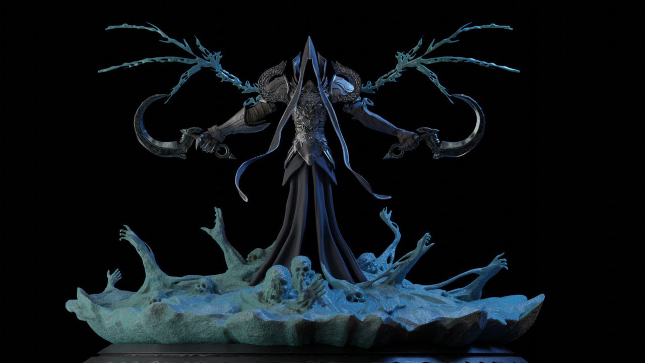 Unpainted Diablo Figure 26 (3”) image 0