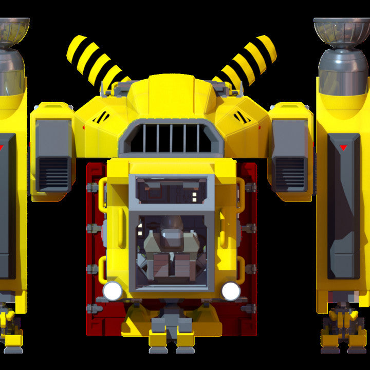Unpainted 3D Printed Star Mule Carryall - Versatile Utility Vehicle image 0