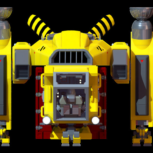 Unpainted 3D Printed Star Mule Carryall - Versatile Utility Vehicle image 0
