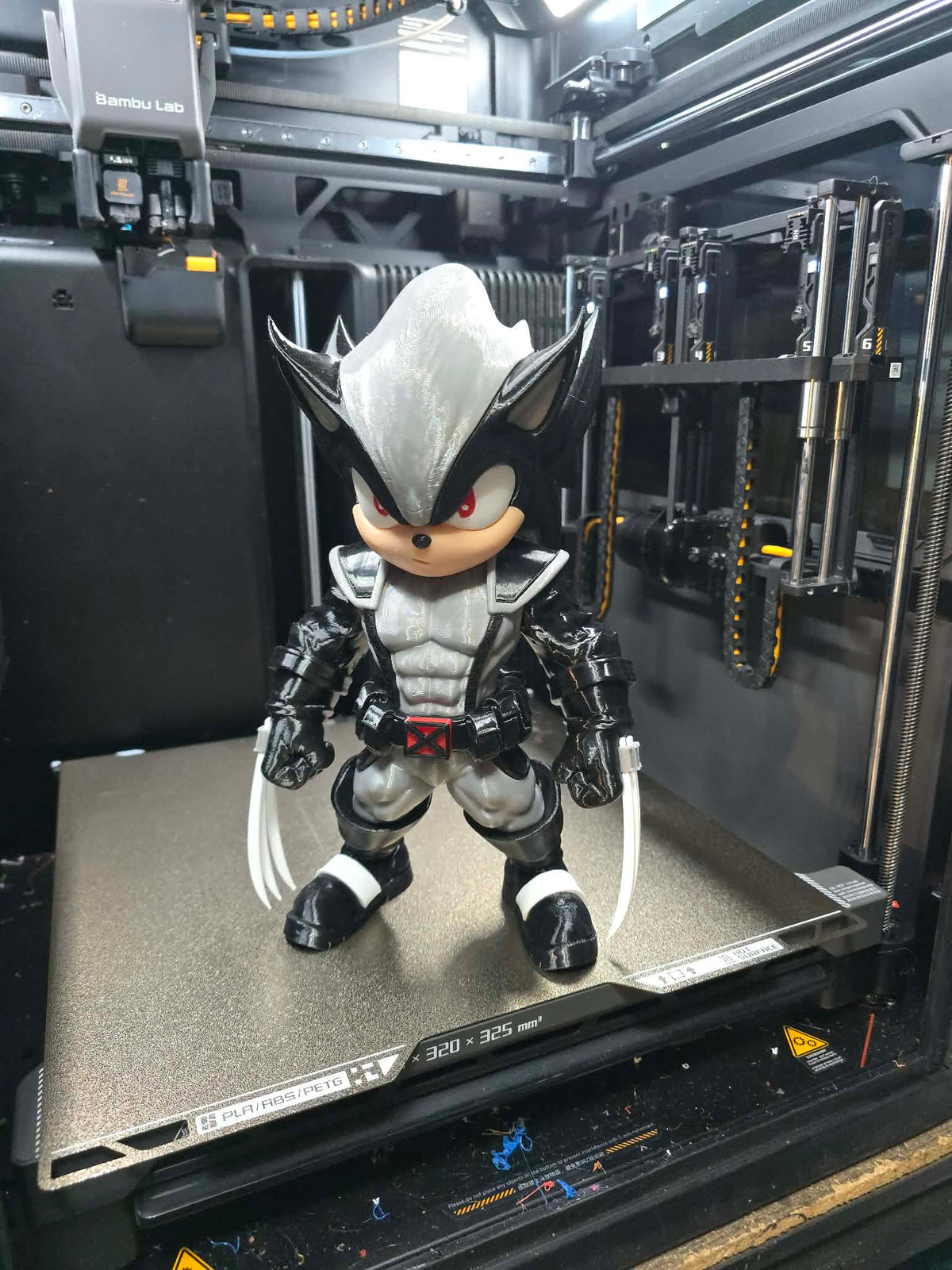 X-force Wolverine 11 inch FDM print PETG