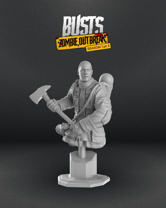 Unpainted Zombie Outbreak Season I - Part III image 0