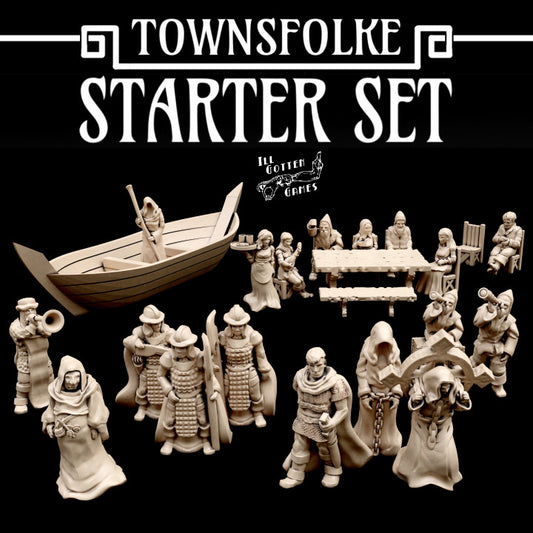 Unpainted Townsfolke: Starter Set image 0