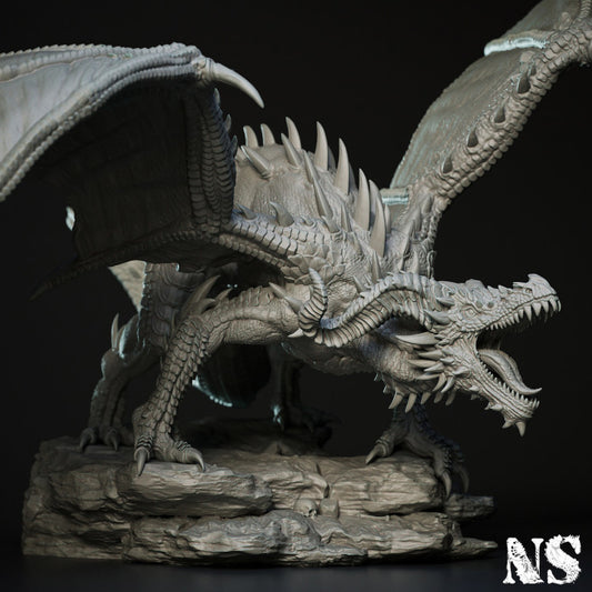 Unpainted-Red-Dragon image 0