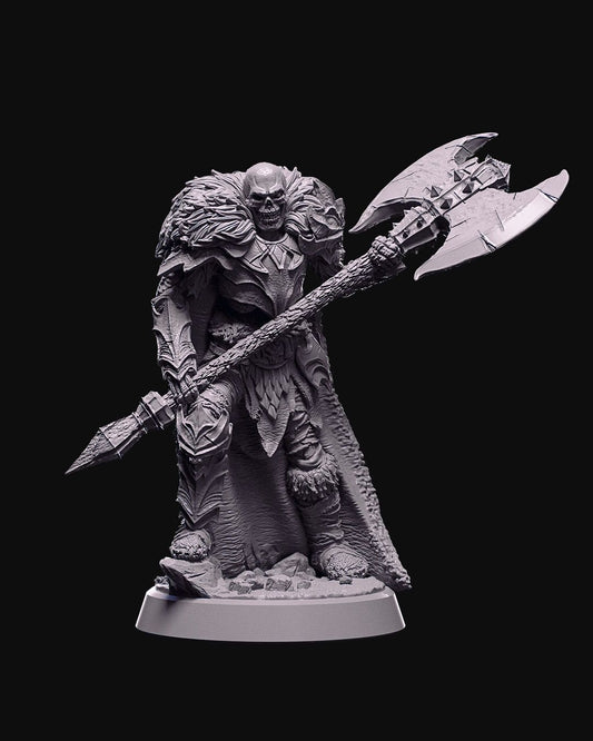 Unpainted Skeleton Commander image 0