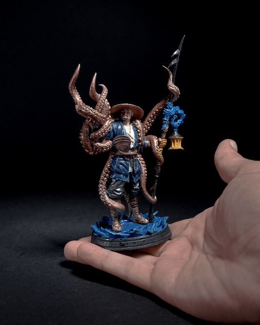 Unpainted Tai Tako, the Fisherman image 0