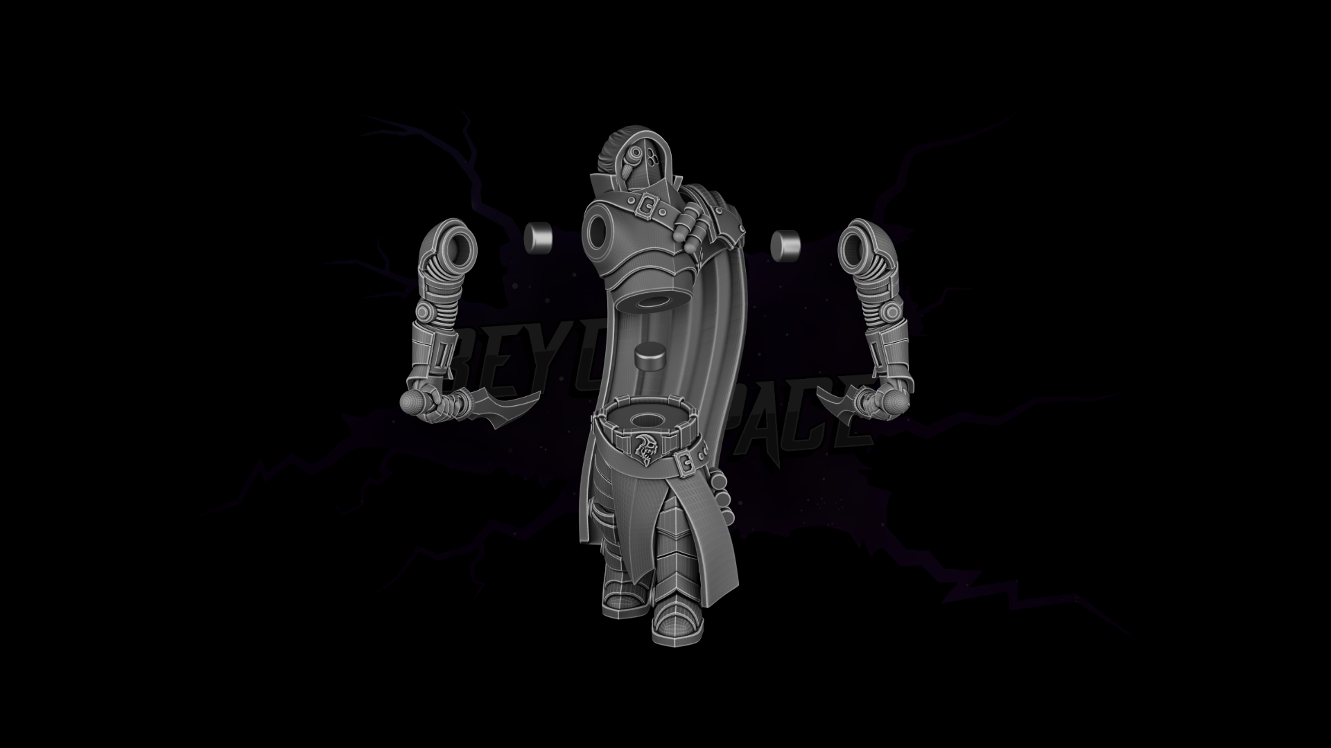 Unpainted Nemesis Demon Hunter image 1