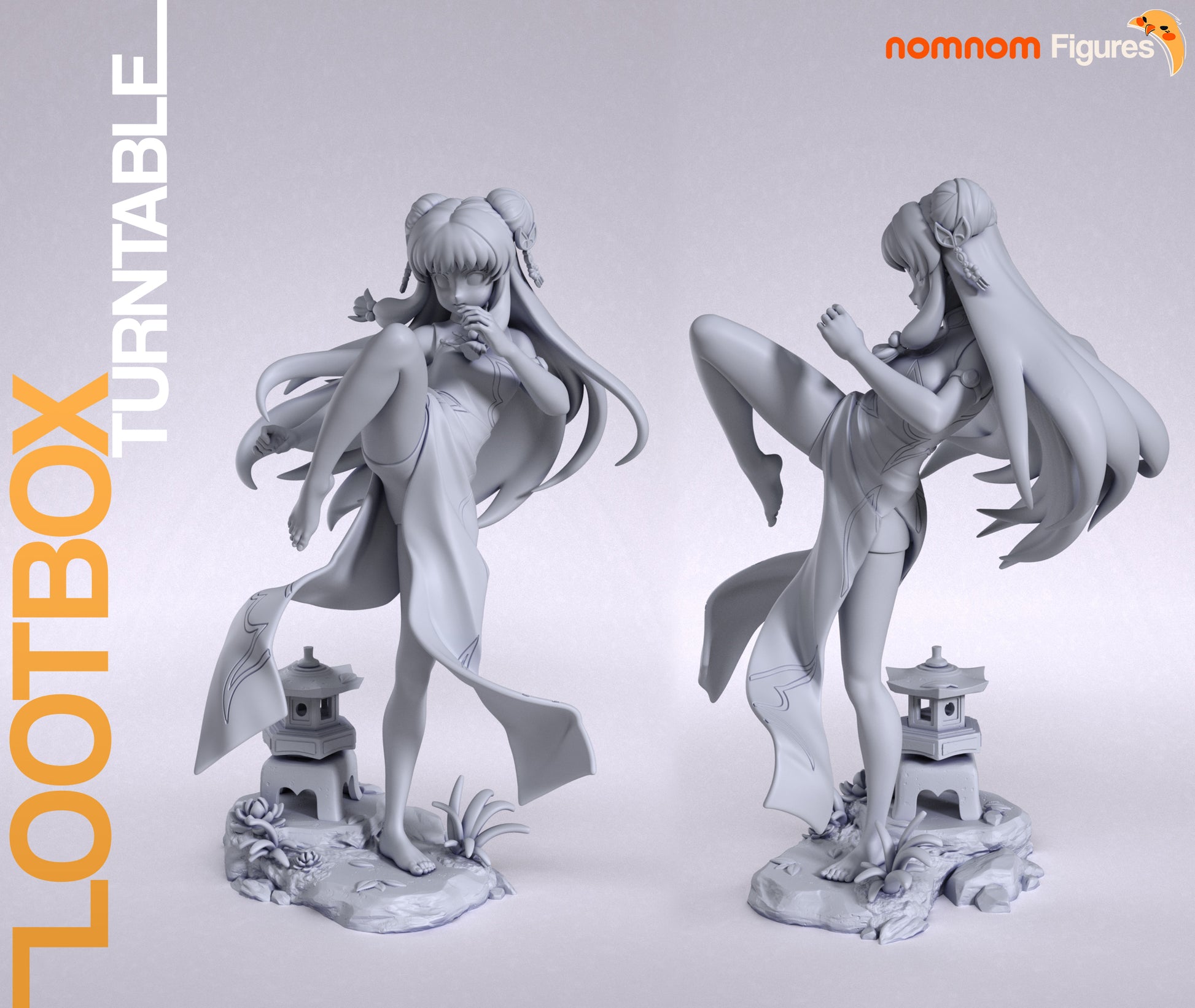 Unpainted Nom Nom Shampoo Ranma 1/2 image 2