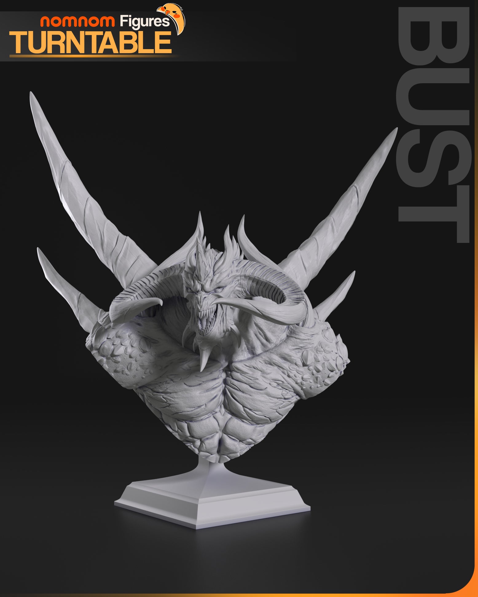 Unpainted Nom Nom Dark Lord Diablo image 2