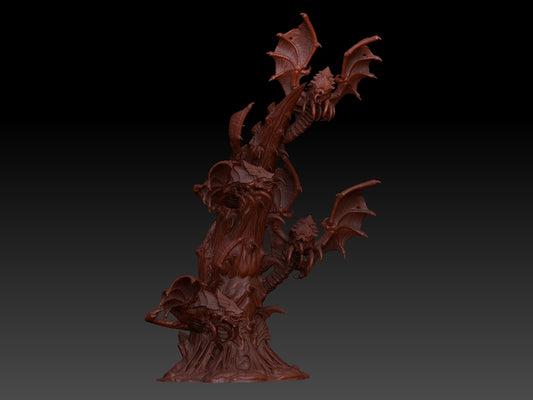 Unpainted Space Flying Insect and hive