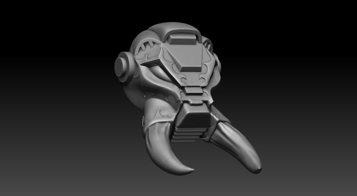 Unpainted Space Bug Terminators of Justice set of 5