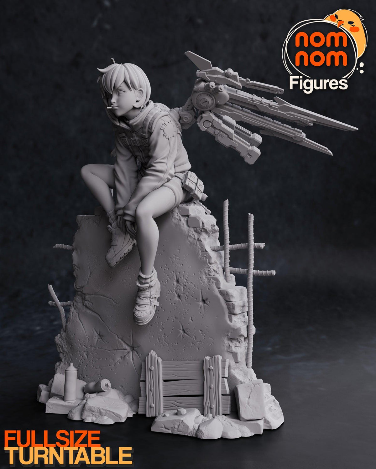 Unpainted Nom Nom Valrie a Nom Nom Original image 4