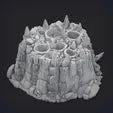 Unpainted Space Bug Table Top Terrain image 0