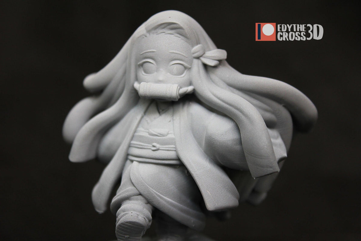 Unpainted Nom Nom Nezuko image 1