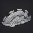 Unpainted Space Bug Table Top Terrain image 2