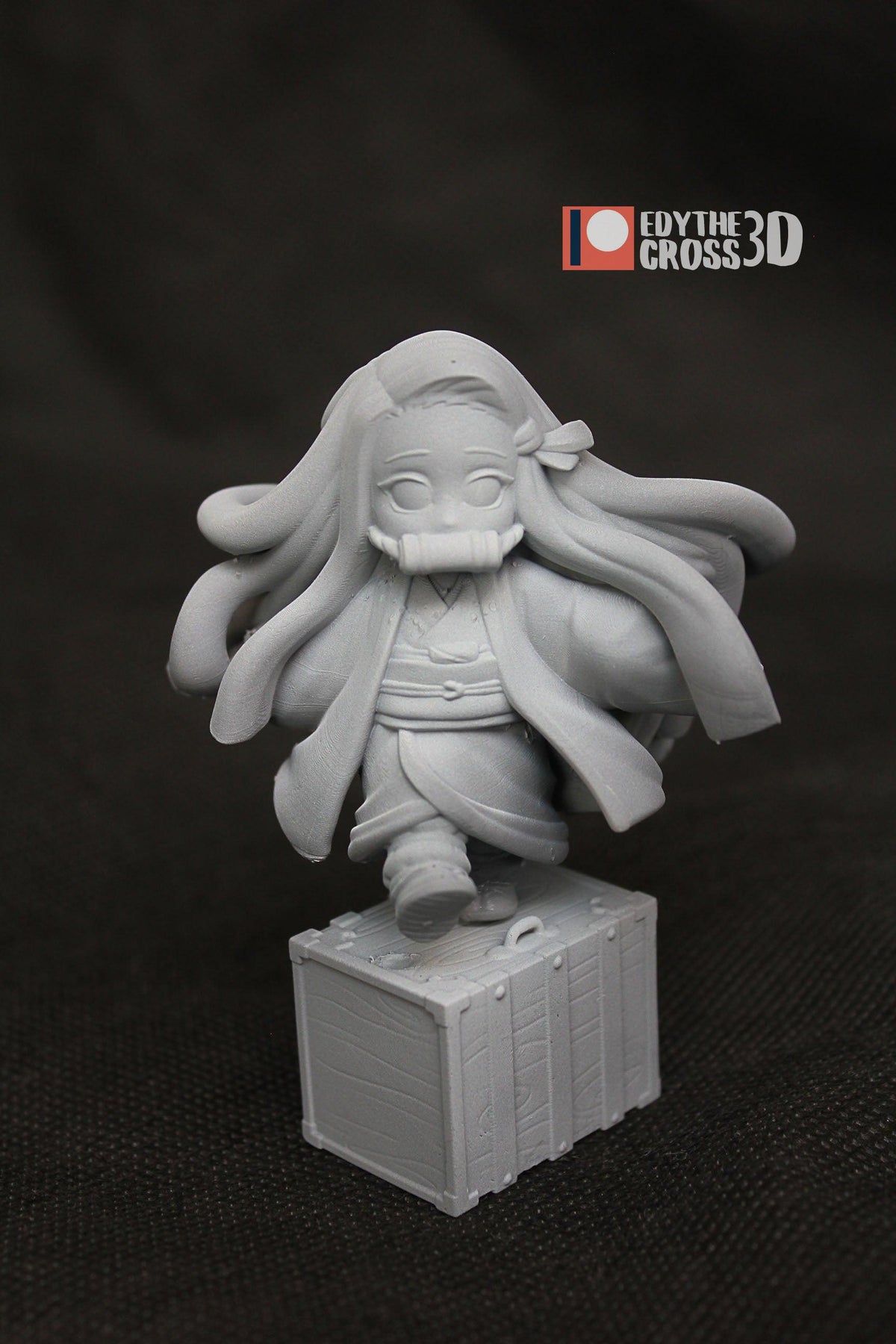 Unpainted Nom Nom Nezuko image 3