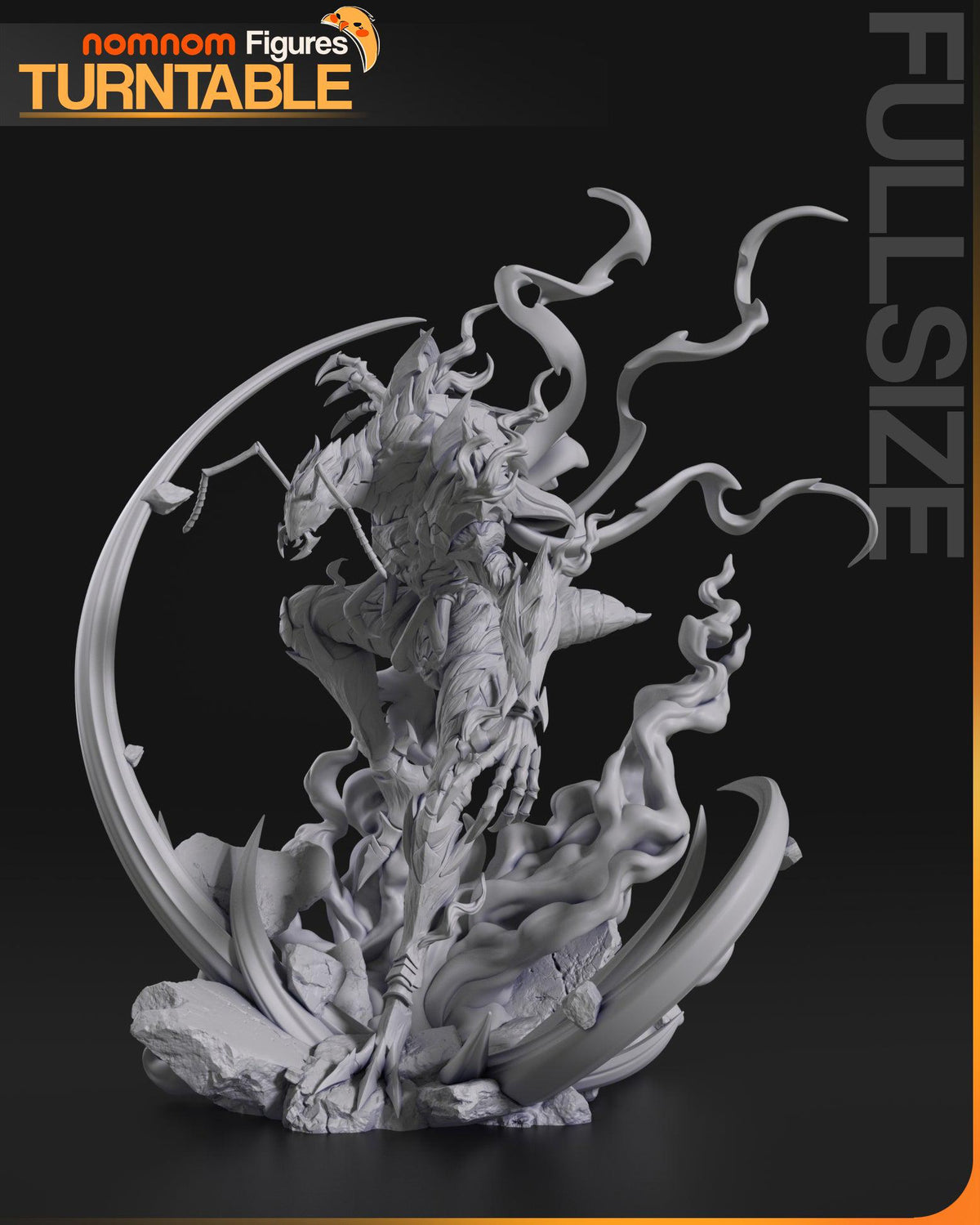 Unpainted Nom Nom Shadow Beru Solo Leveling image 4