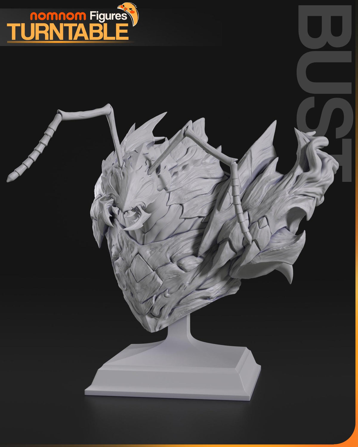 Unpainted Nom Nom Shadow Beru Solo Leveling image 5