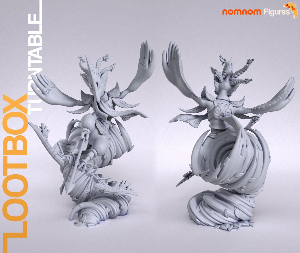 Unpainted Nom Nom Revali Breath of the Wild image 2