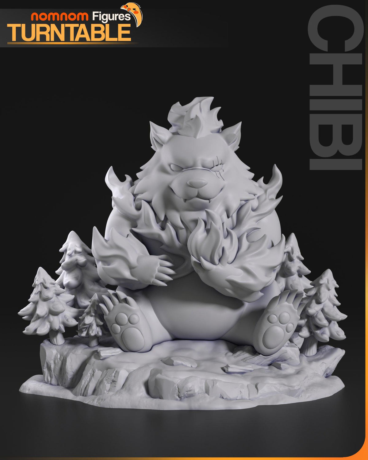 Unpainted Nom Nom Tank Solo Leveling image 1