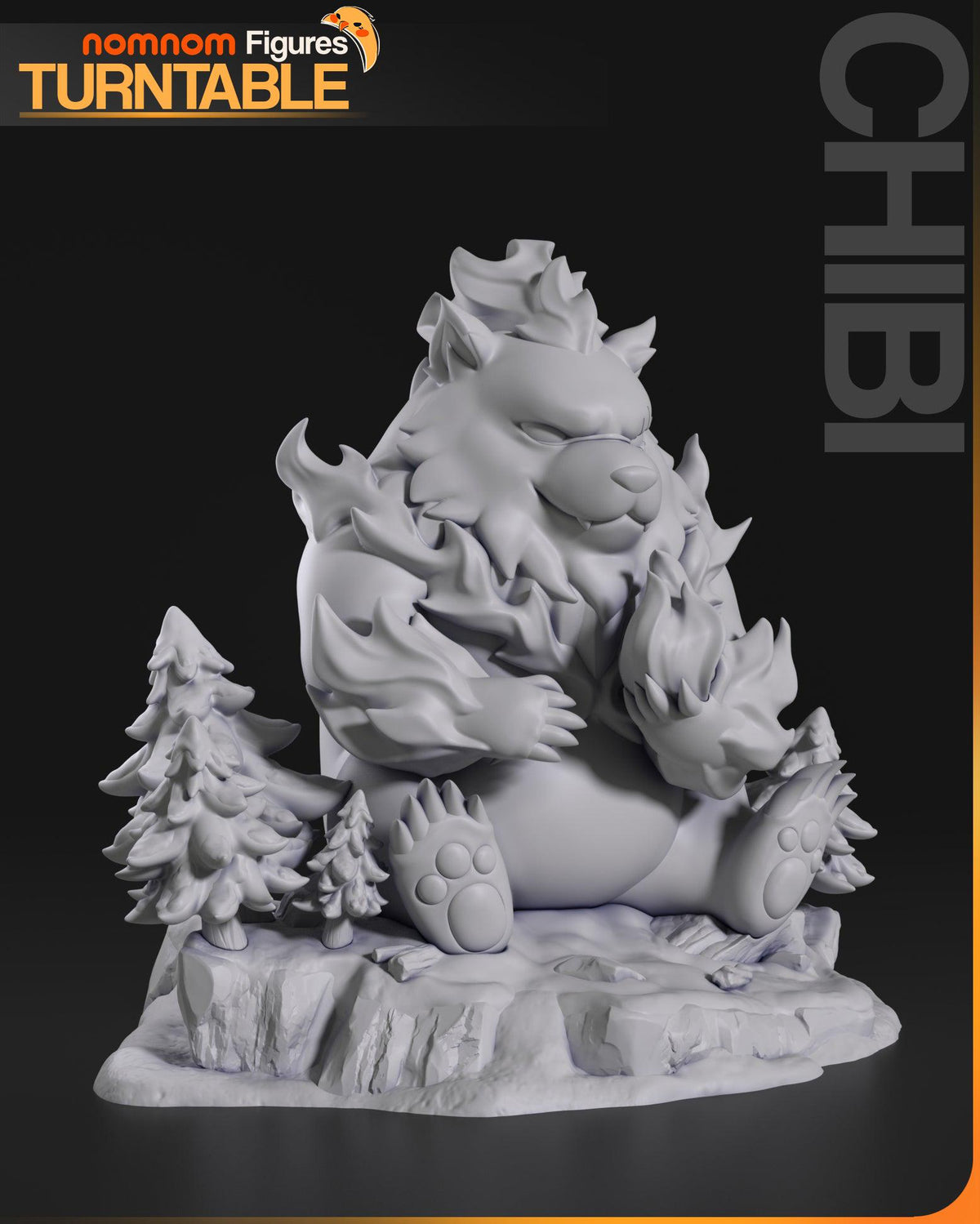 Unpainted Nom Nom Tank Solo Leveling image 2