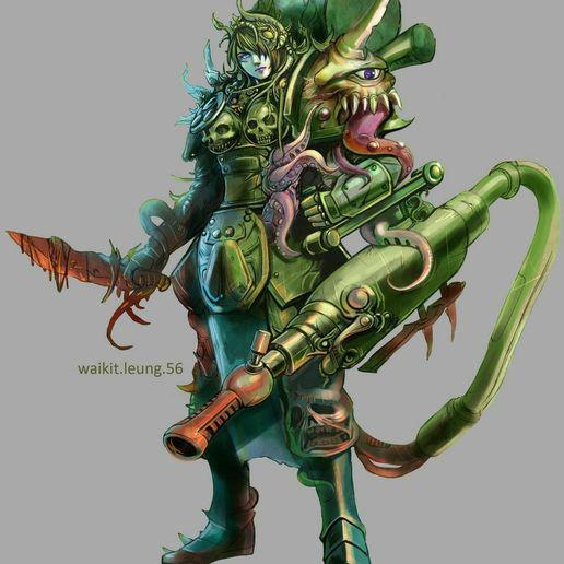Unpainted Sisters of Plague image 0