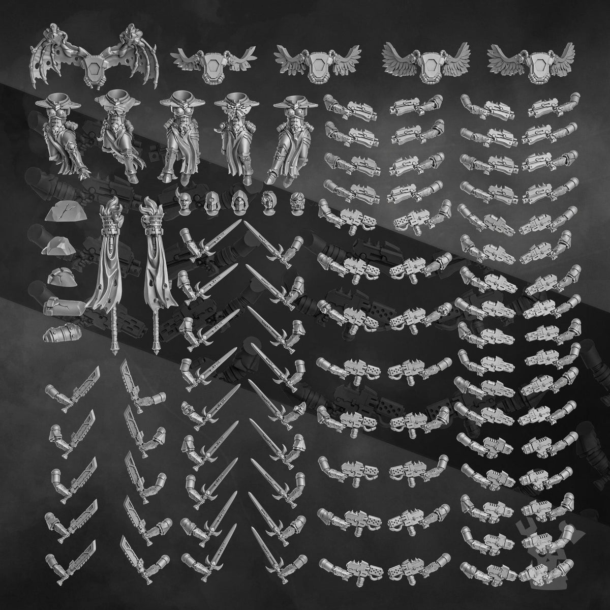 Unpainted-Corrupted-Battle-Nuns image 0